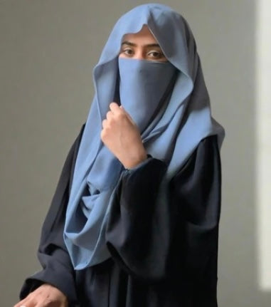 MISRI HIJAB - GREY