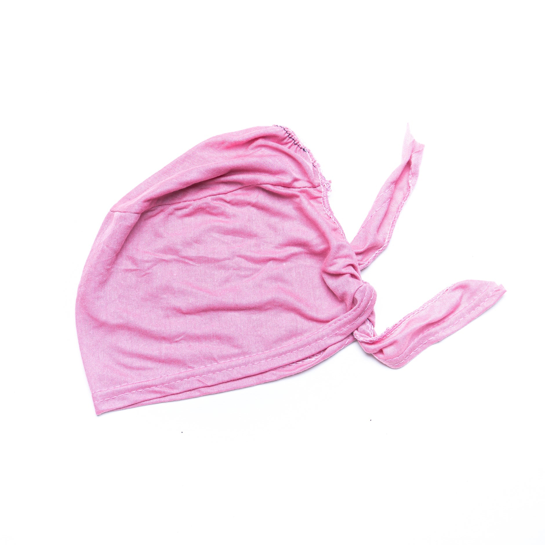 TIE BACK CAP - BABY PINK