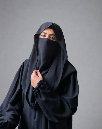 MISRI HIJAB - BLACK