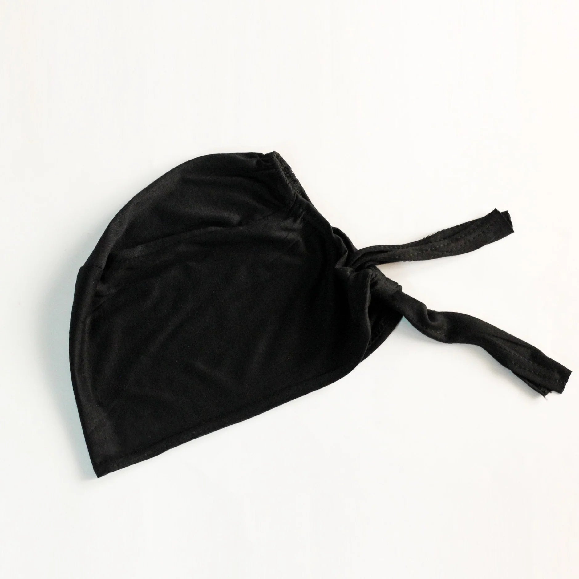 TIE BACK CAP - BLACK