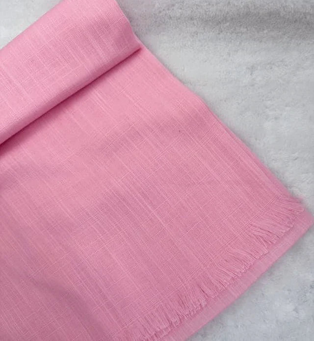 TURKISH LAWN HIJAB - FLOWER PINK