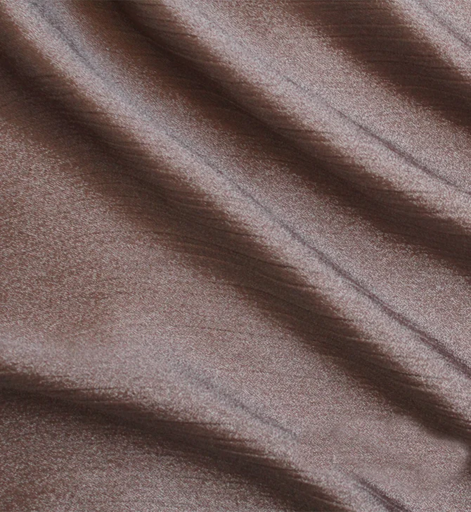 CRINKLE SILK HIJAB - BEAVER