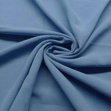 PLAIN GEORGETTE HIJAB - BLUE