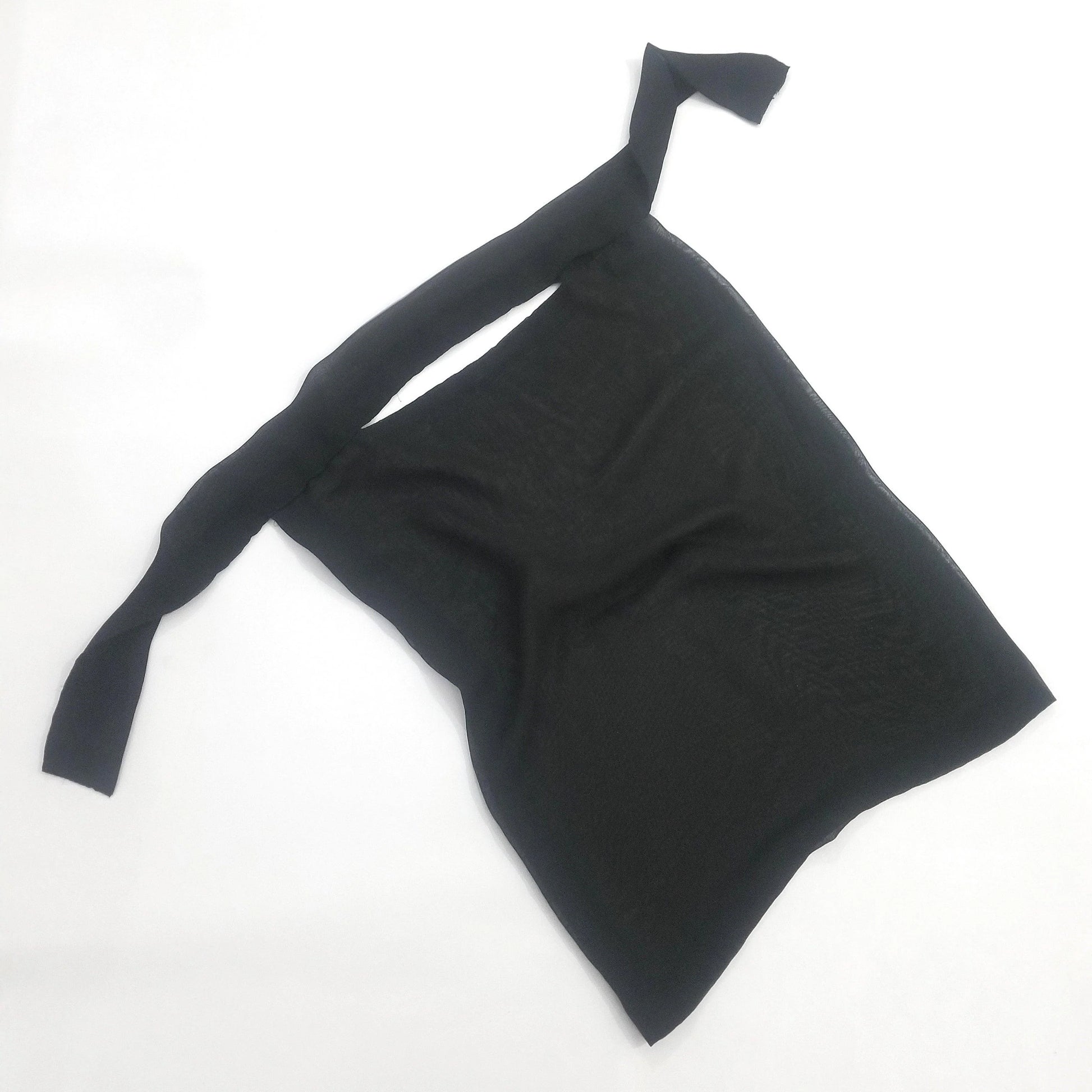 SAUDI NIQAB WITH BUKRAM - BLACK