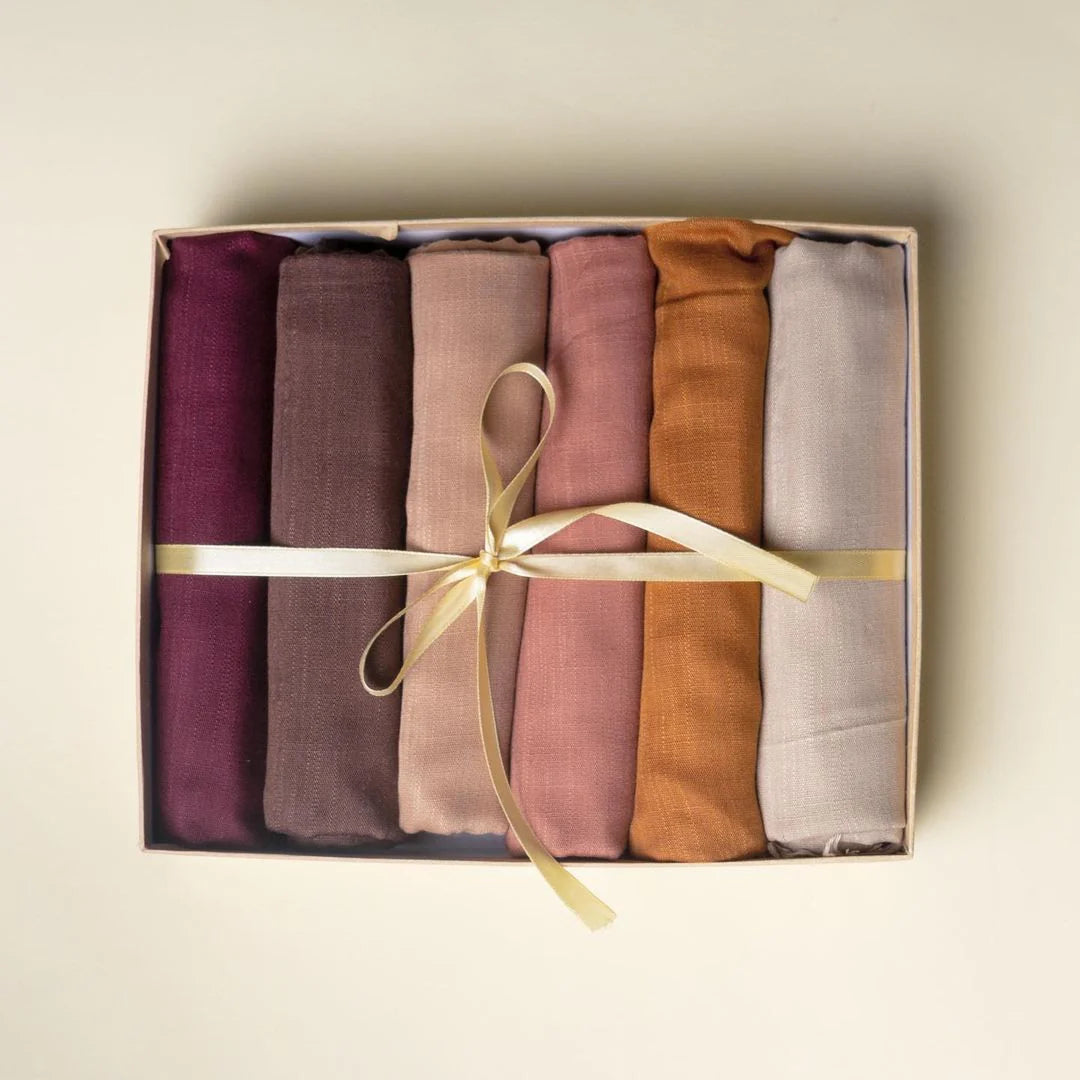 BUNDLE OF 6 - TURKISH LAWN HIJABS