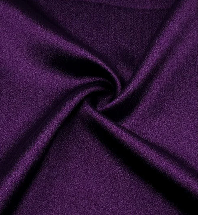 CRINKLE SILK HIJAB -  VIOLET