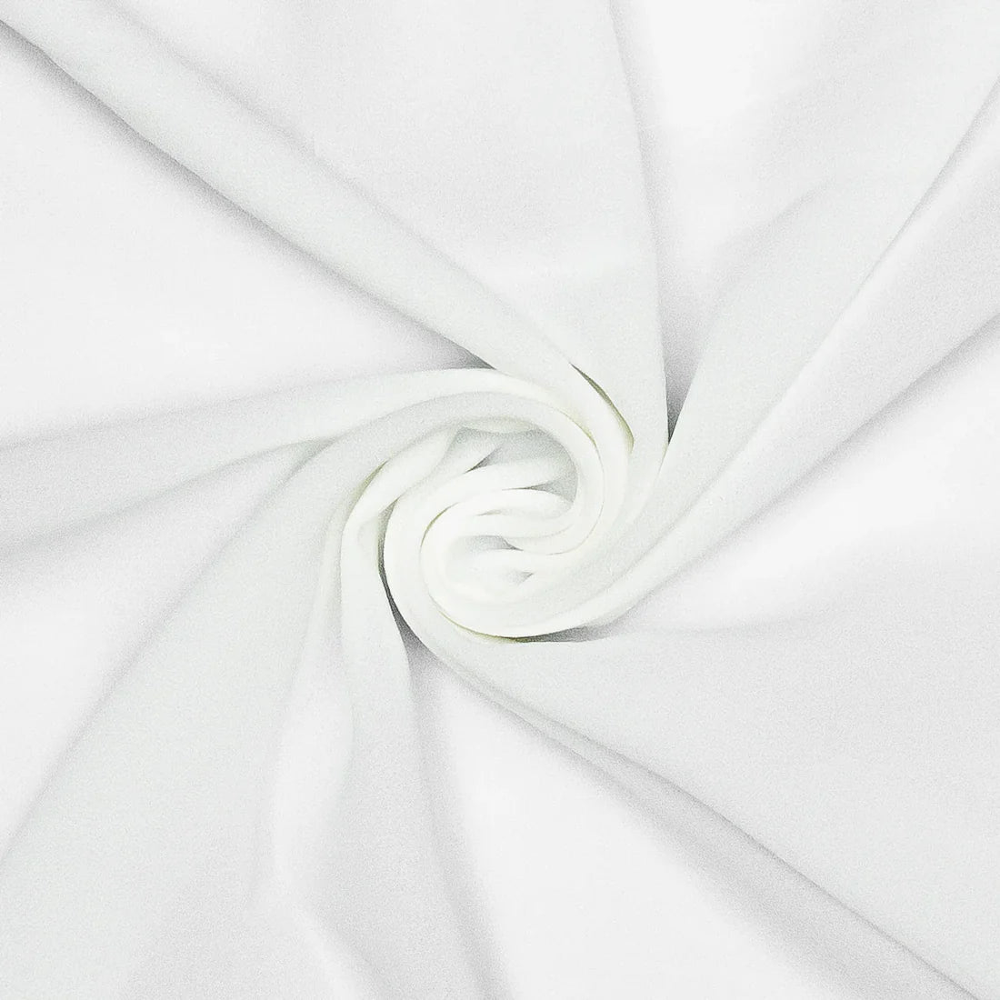 PLAIN GEORGETTE HIJAB - WHITE